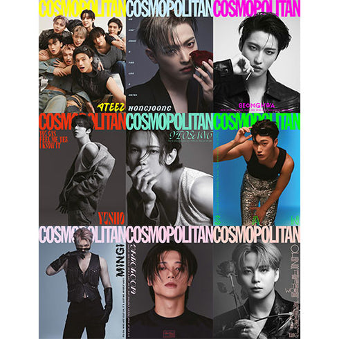 COSMOPOLITAN MAGAZINE 2023.08 - ATEEZ COVER